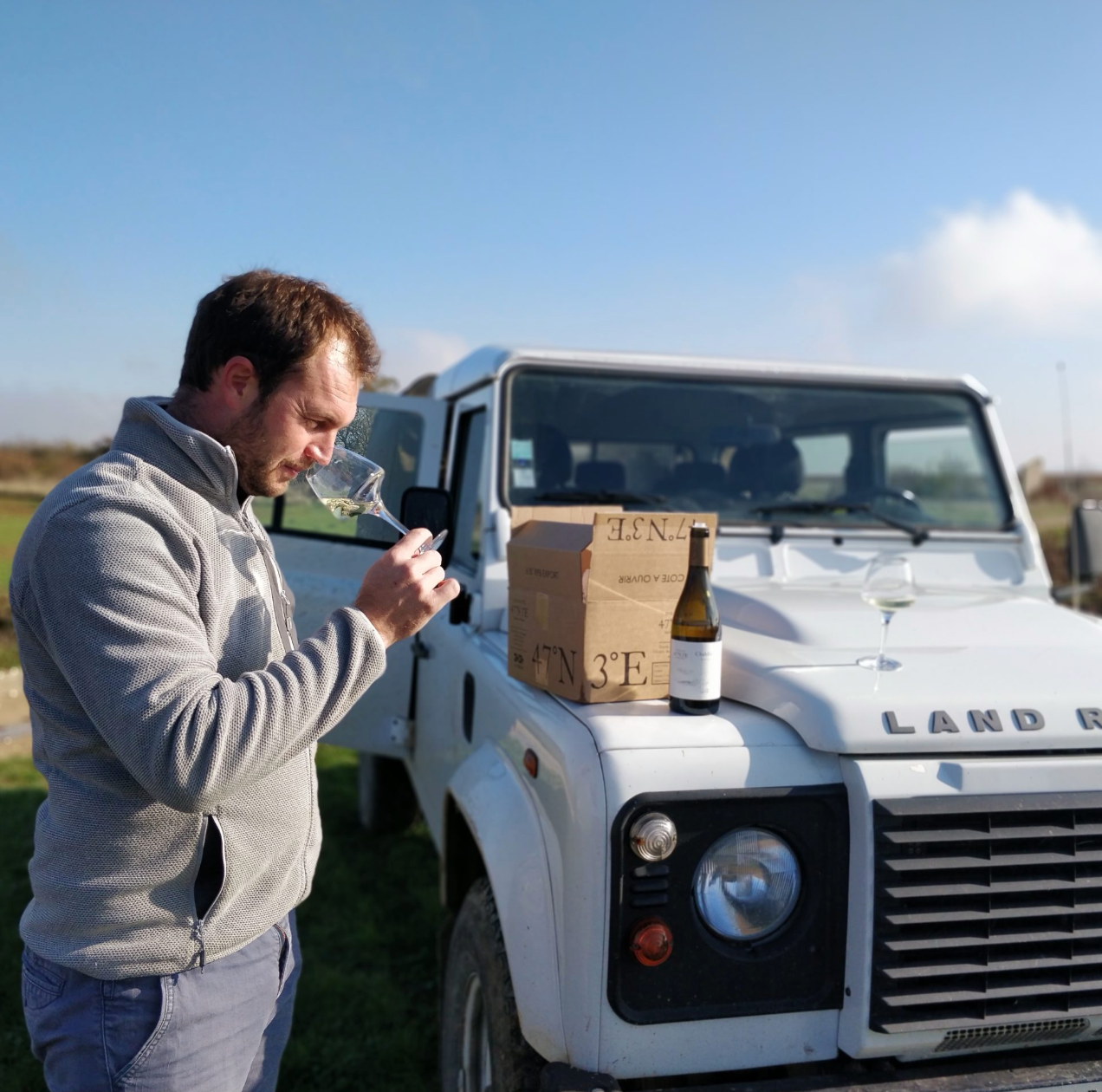 Chablis x 3 from Domaine 47°N 3°E (3 bottles)