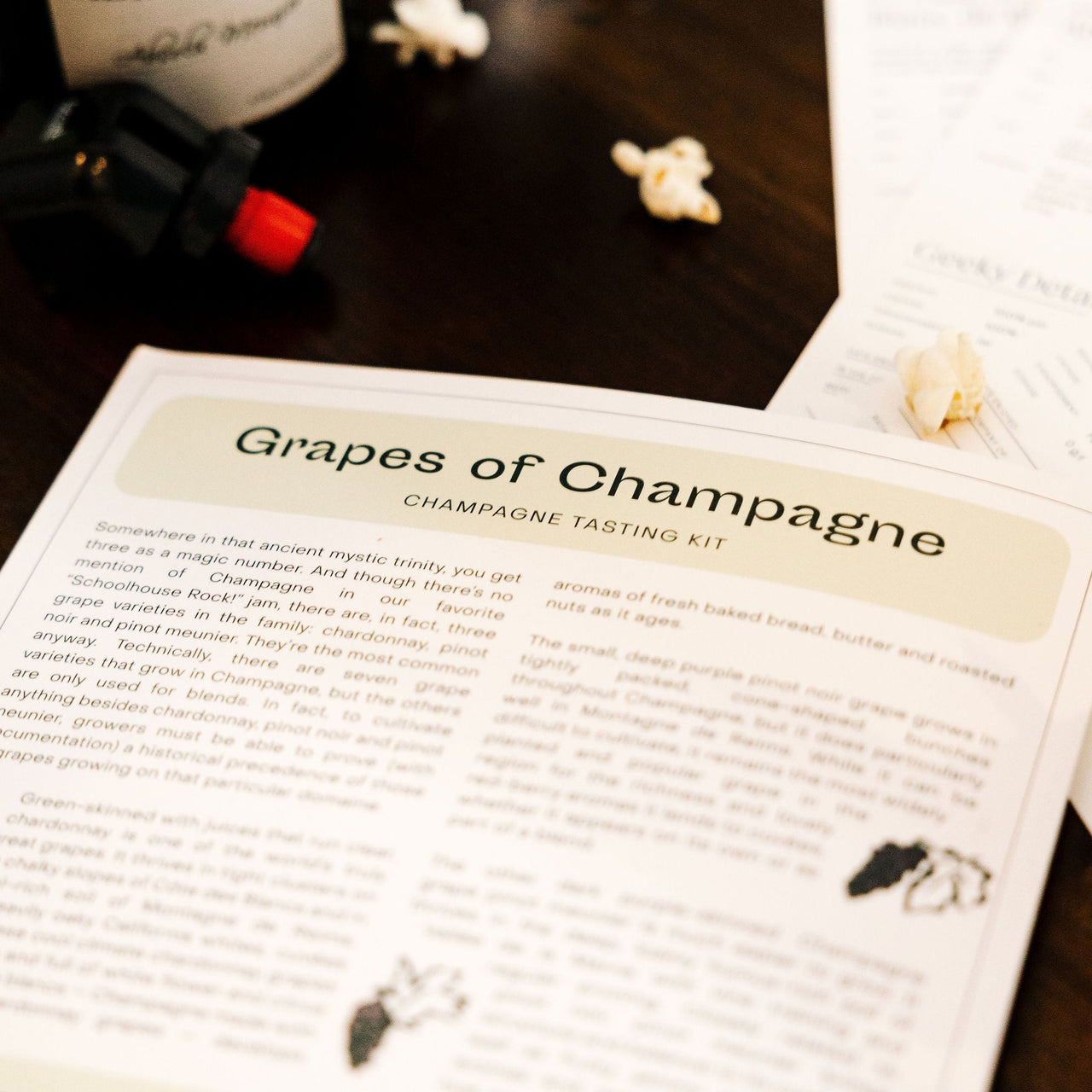 Grapes of Champagne Tasting Kit (3 bottles)