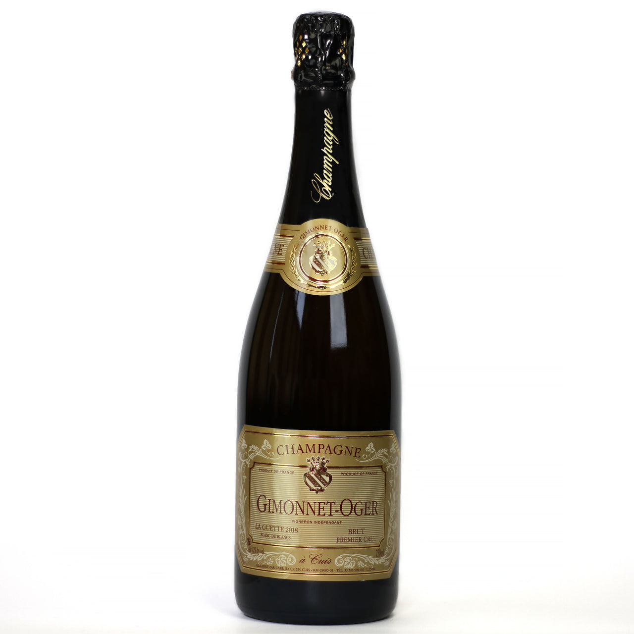 La Guette Millésime 2018 Blanc de Blancs Premier Cru Extra Brut