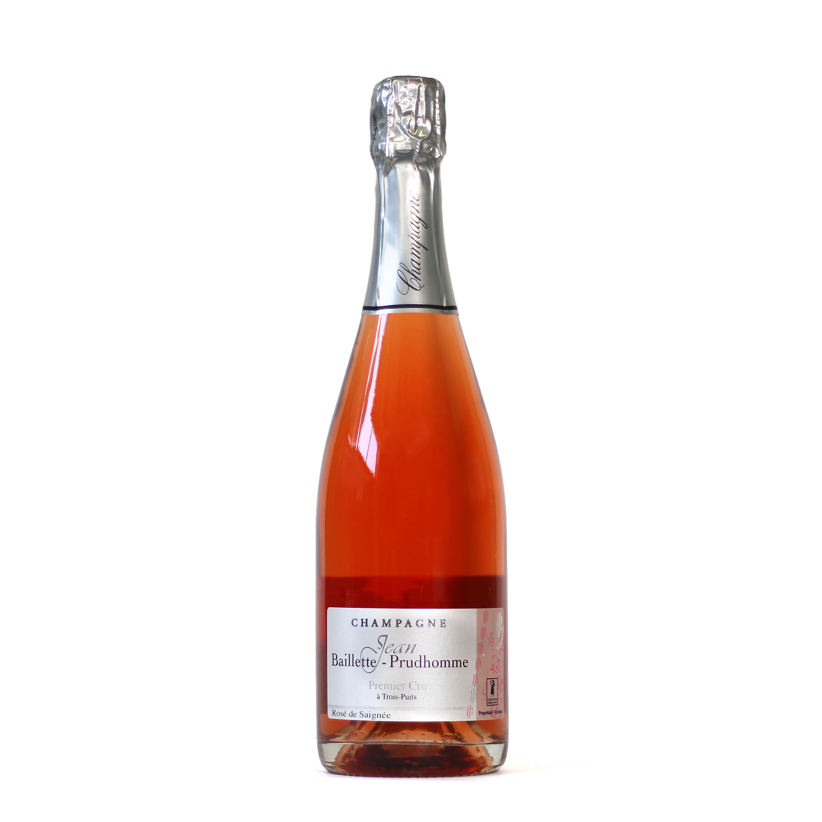 Rosé de Saignée Premier Cru Brut Nature | Champagne by Jean