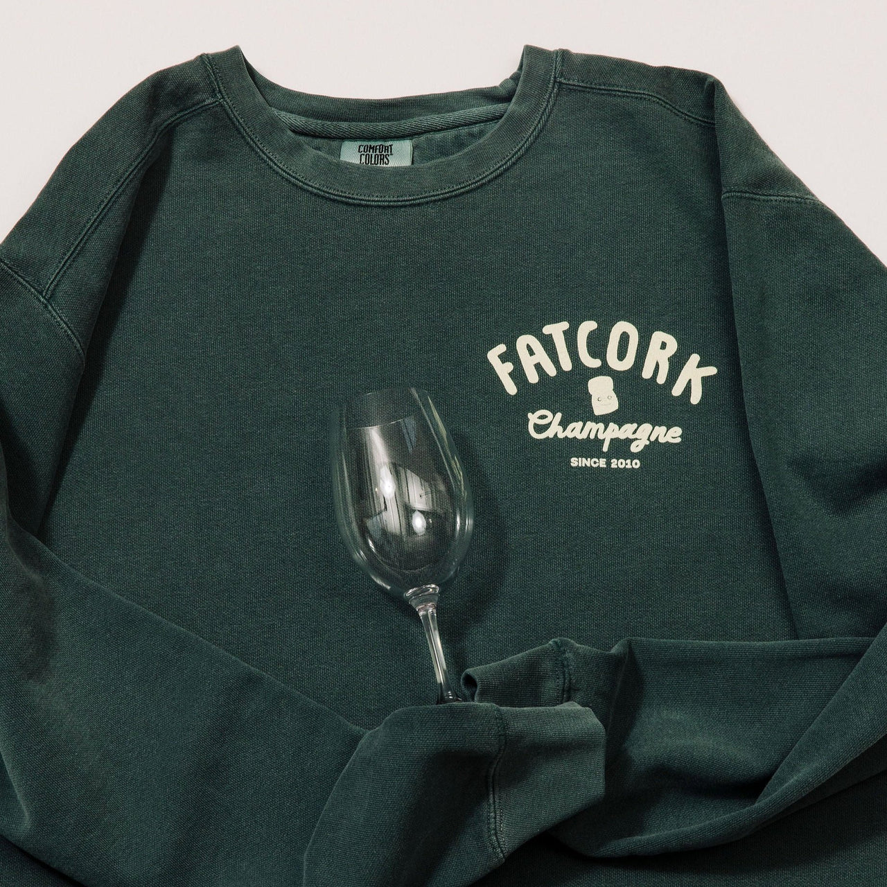 Fatcork Champagne Crewneck Sweatshirt