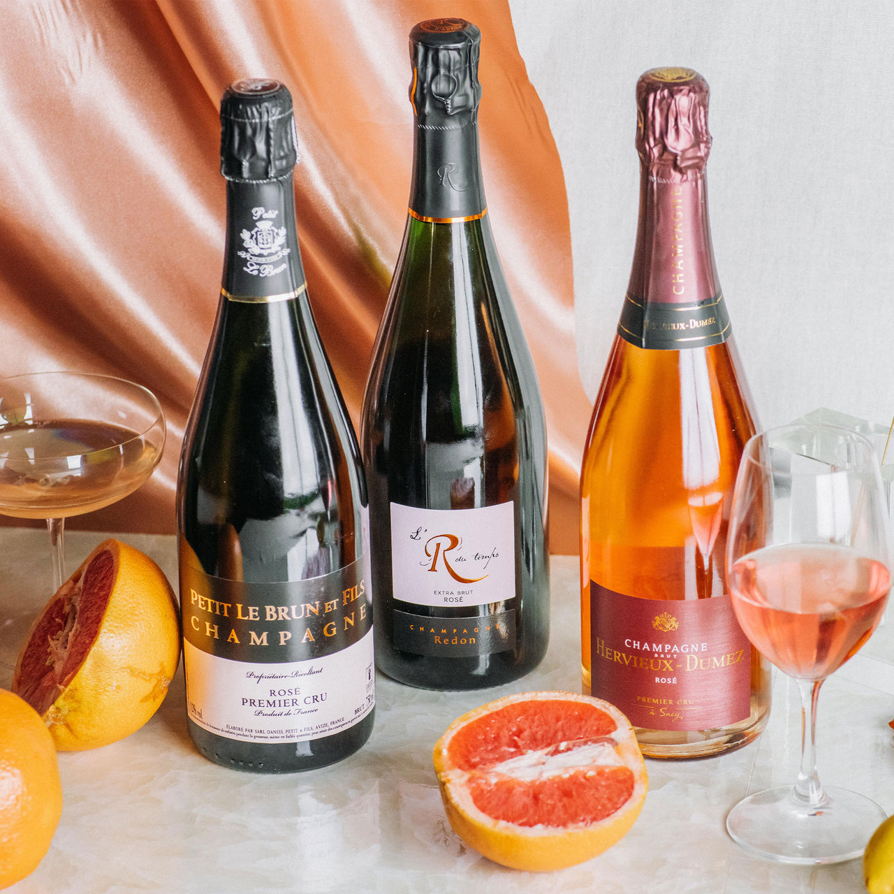 Premium Rosé Champagne Gift Box (6 bottles)