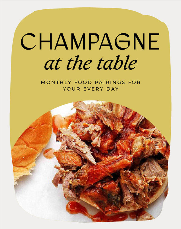 Champagne at the Table: Lexington Pulled Pork