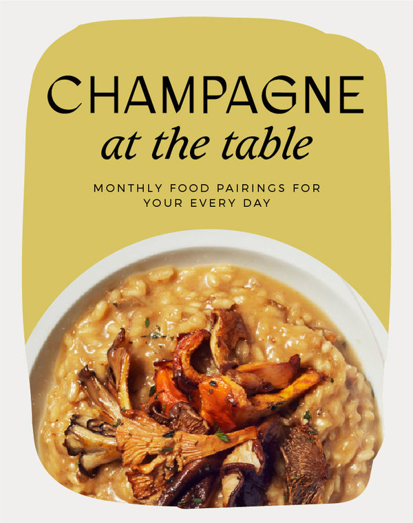 Champagne at the Table: Magical Mushroom Risotto