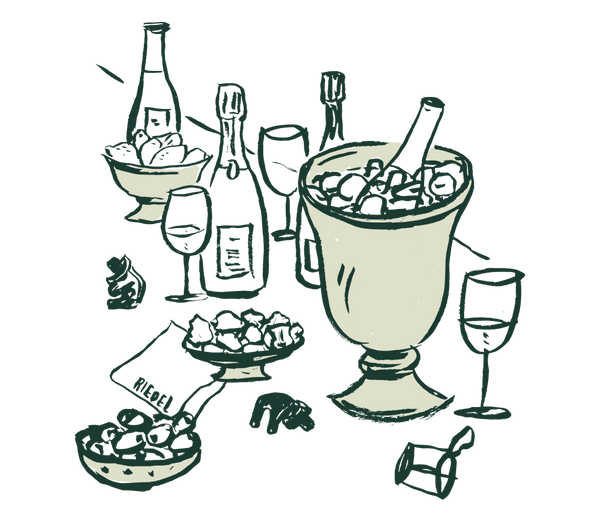 How to Set Up a Champagne Bar