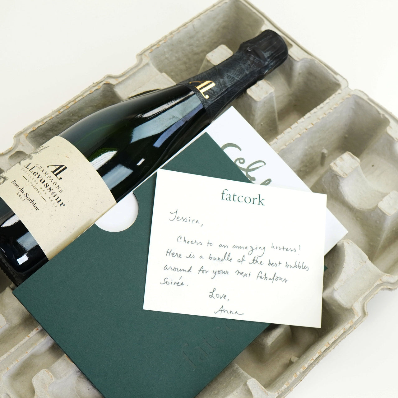 Arnie's Rosé Champagne Gift Box