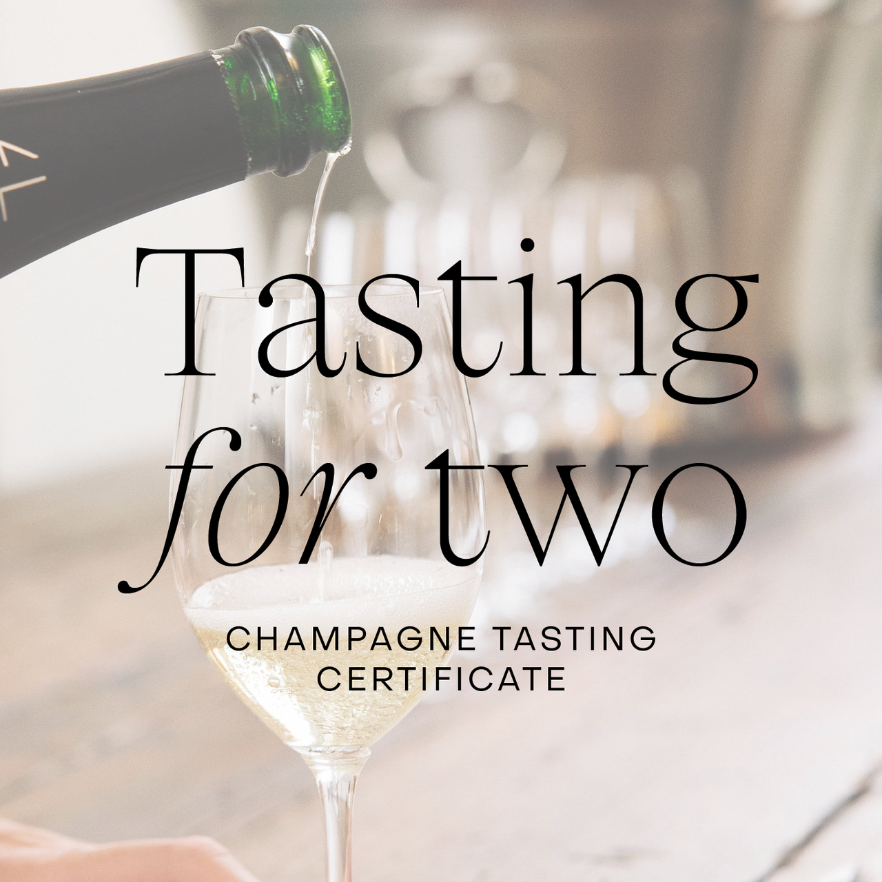 Champagne Tasting for Two