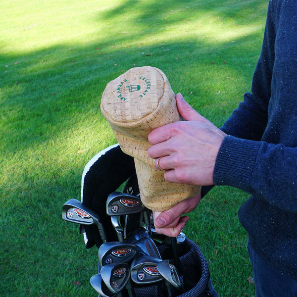 Cork Material Headcover (Fairway Wood) by Seamus Golf