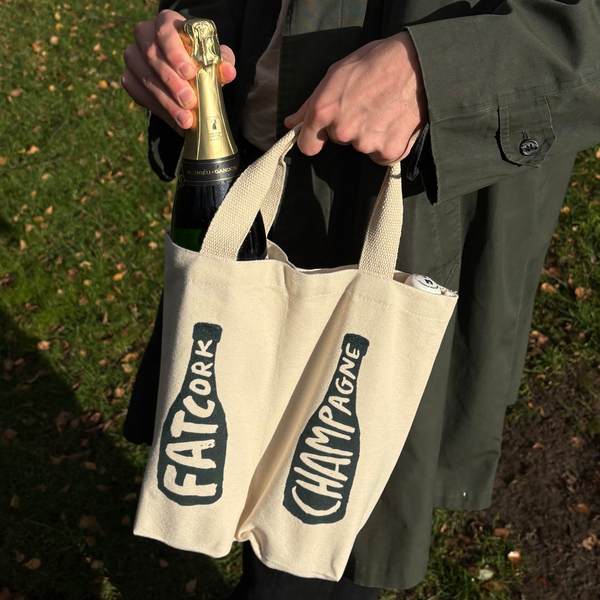 Two-bottle Canvas Tote