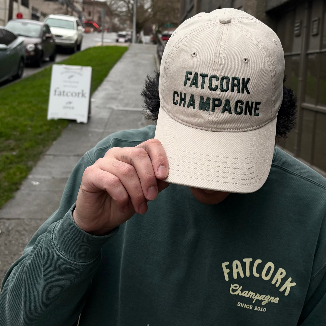 Fatcork Champagne Baseball Hat