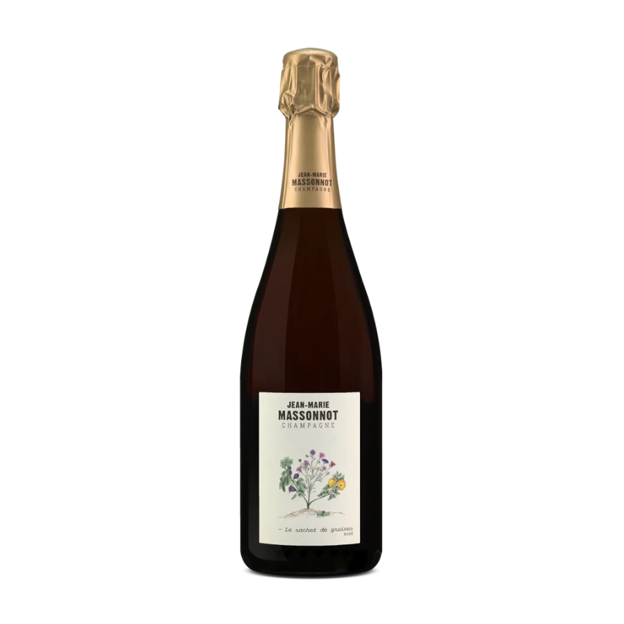 Un Sachet de Graines Brut Rosé d'assemblage