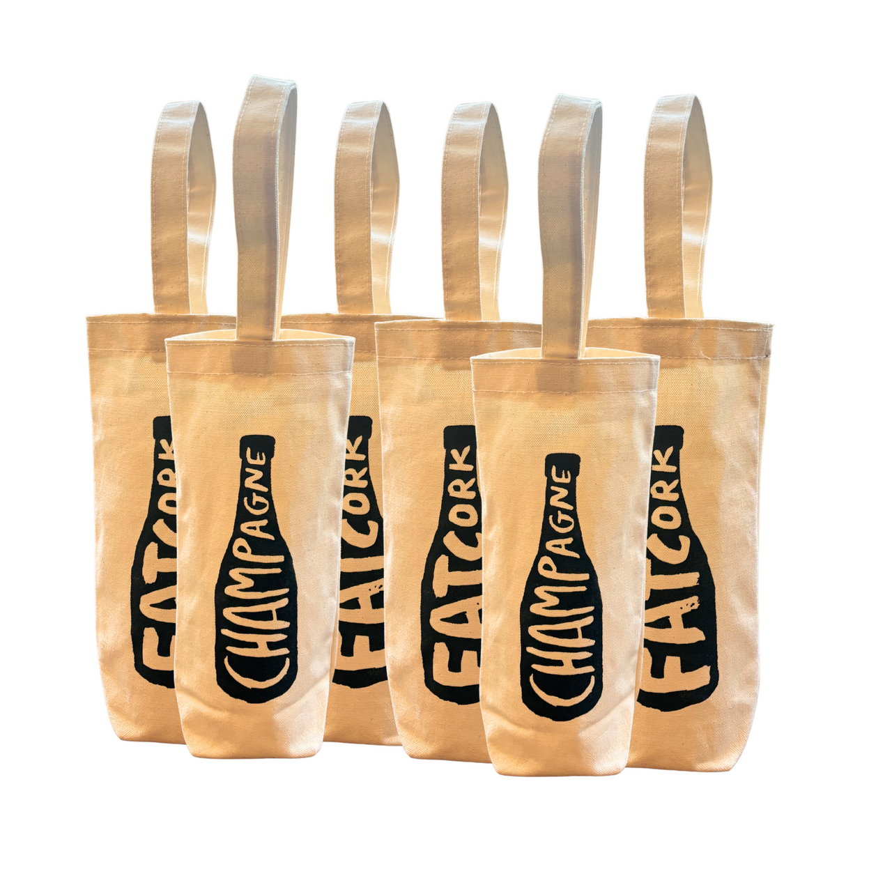 6-Pack of Single Bottle Bags