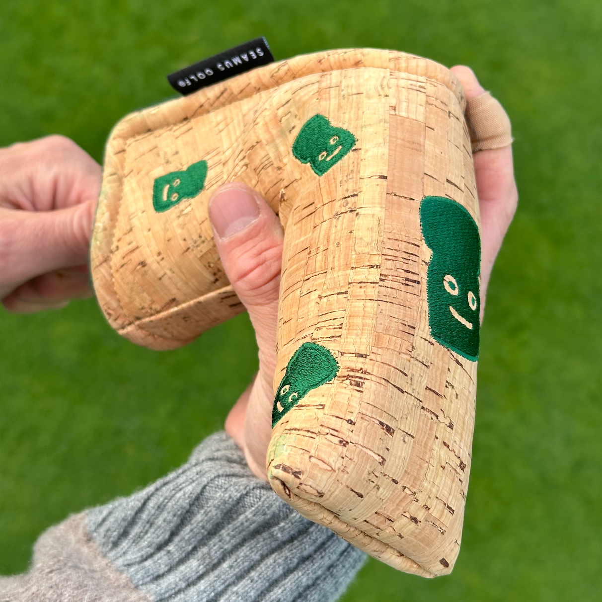 Cork Material Headcover (Putter) by Seamus Golf