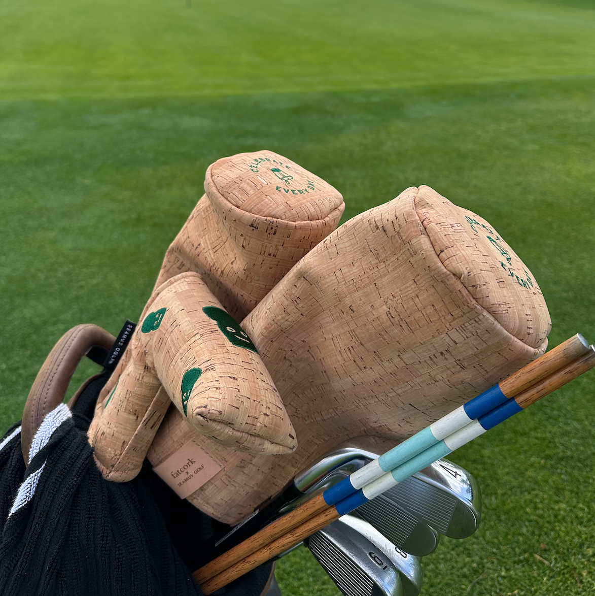 Cork Material Headcover (Putter) by Seamus Golf