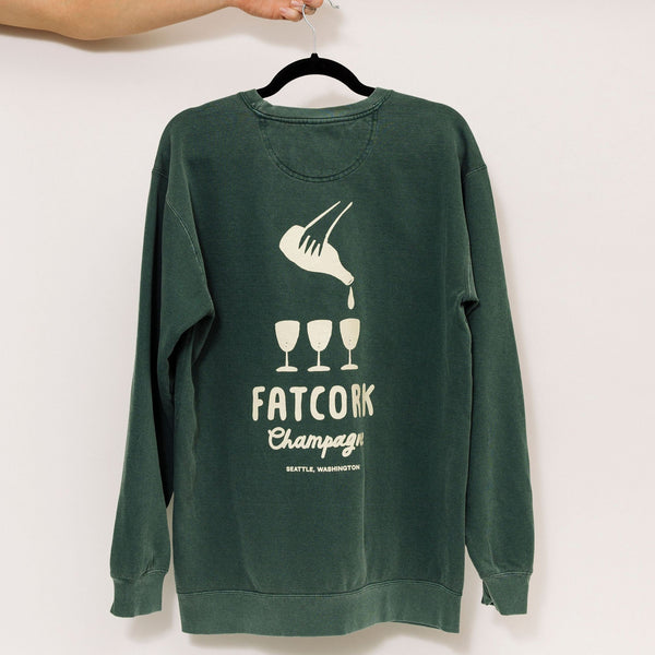 Fatcork Champagne Crewneck Sweatshirt