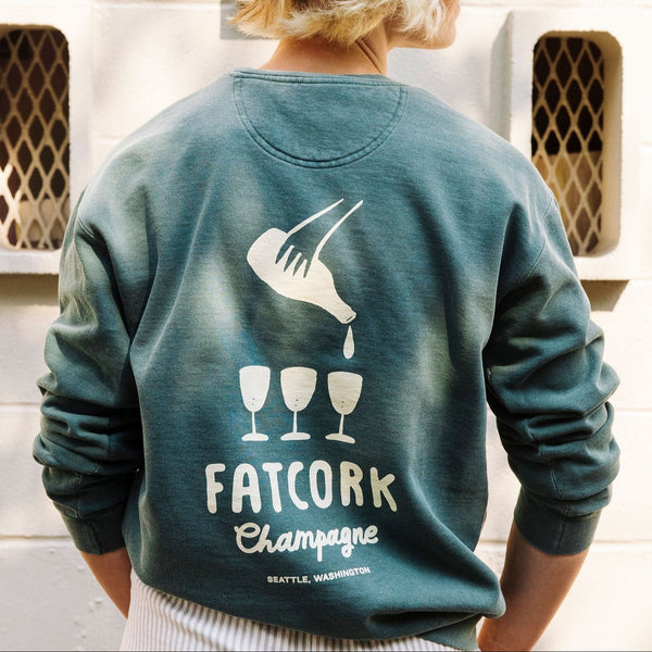 Fatcork Champagne Crewneck Sweatshirt