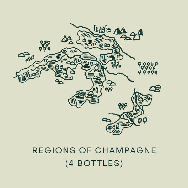 Regions of Champagne (4 bottles)